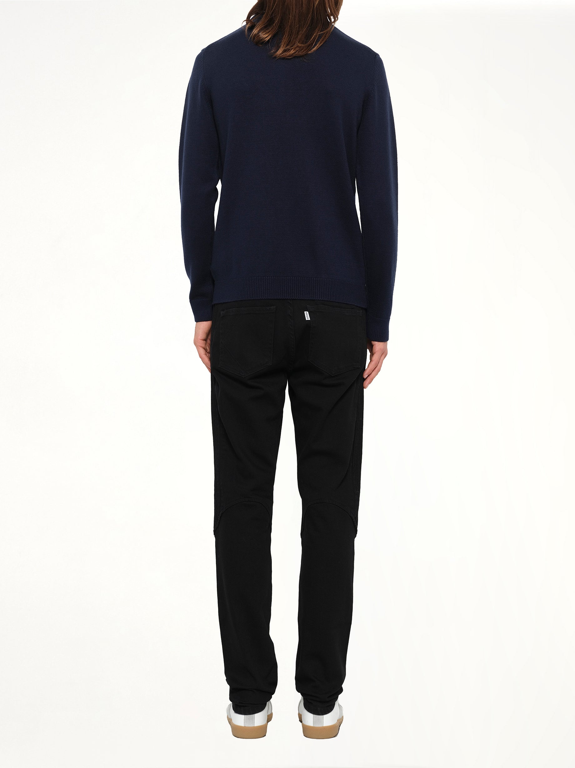 Logo Jumper in Navy