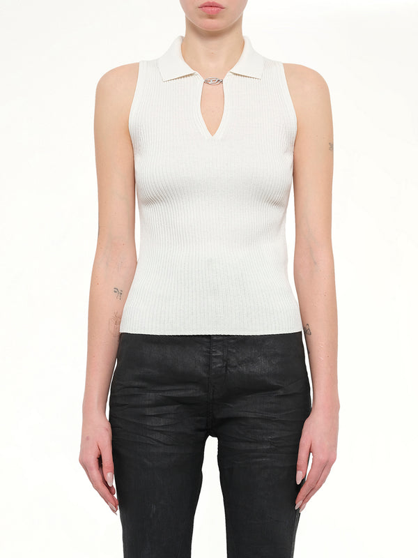 M-LILITA Knitwear Top in White