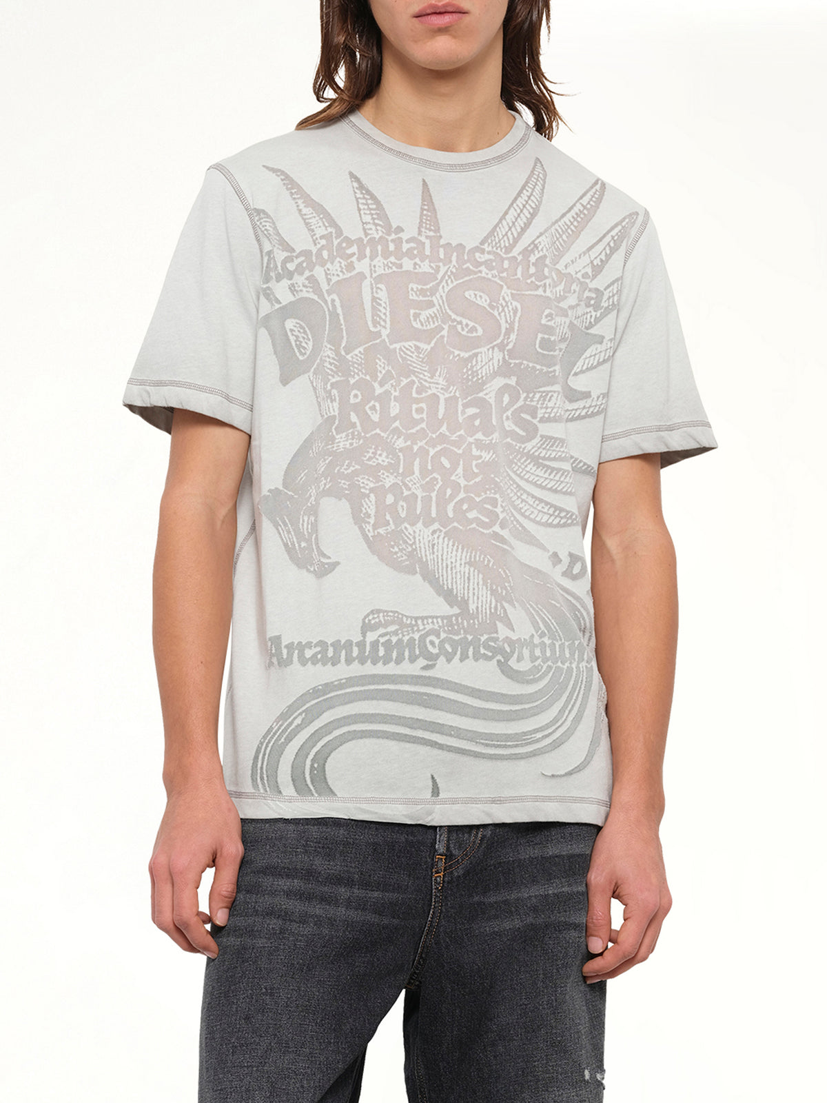 T-RAWJUST-AA1 T-Shirt in White
