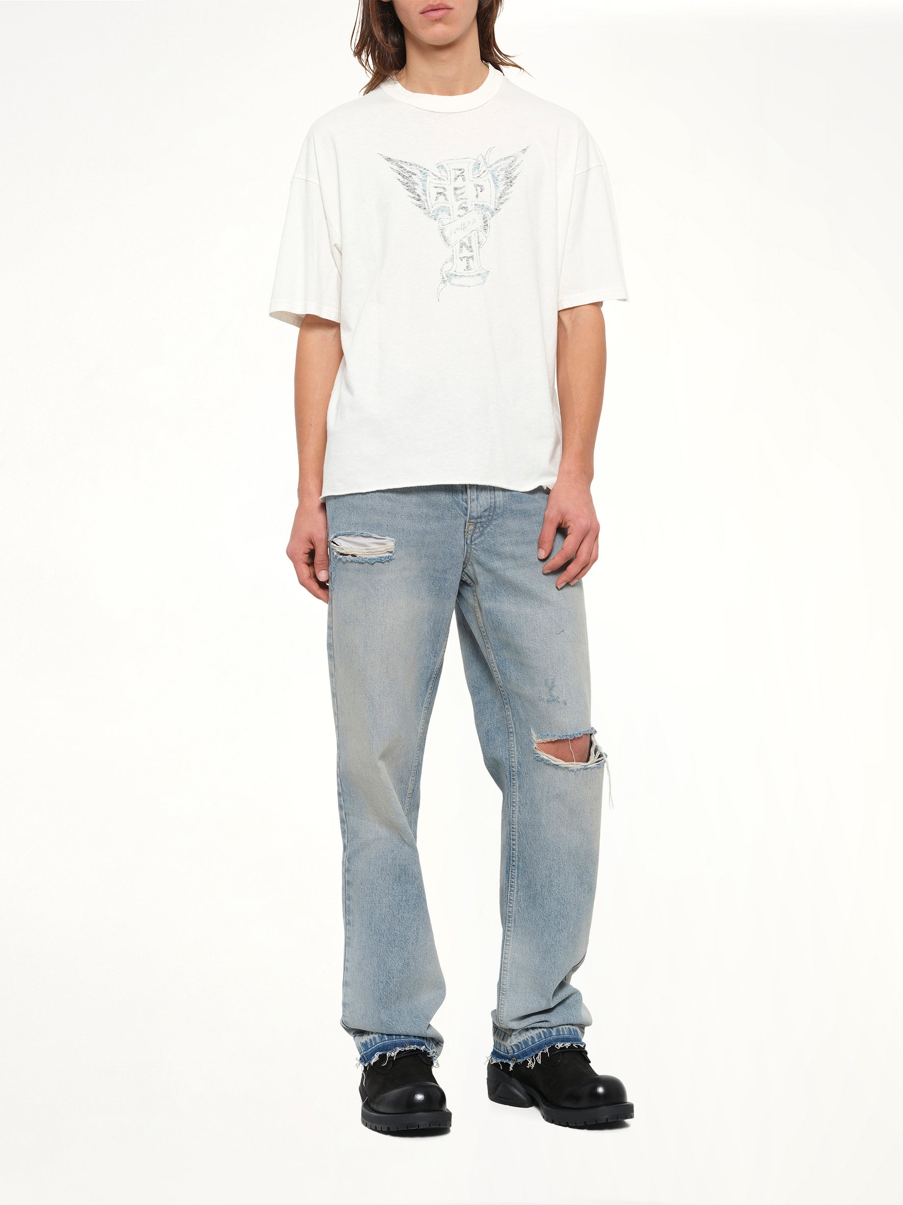 Westside T-Shirt in Flat White