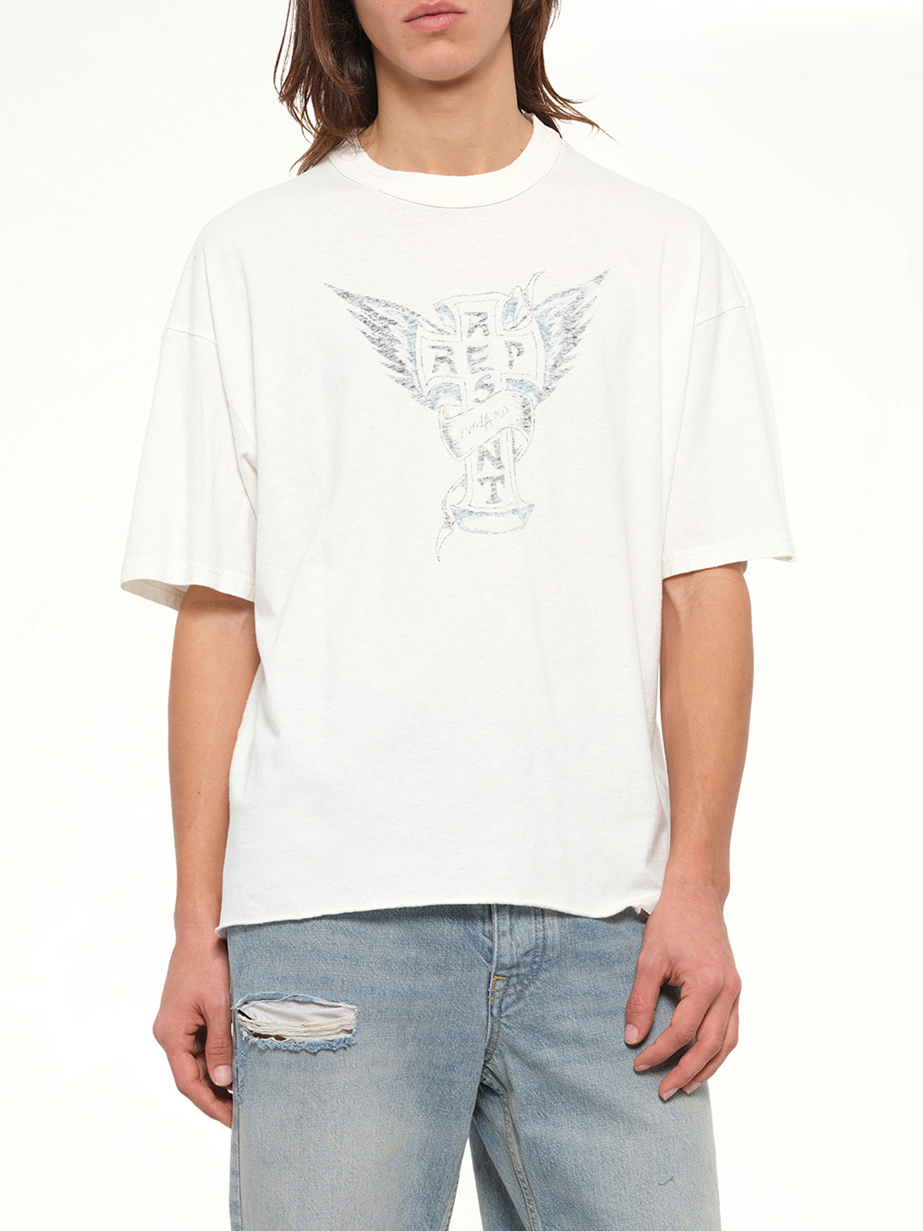 Westside T-Shirt in Flat White