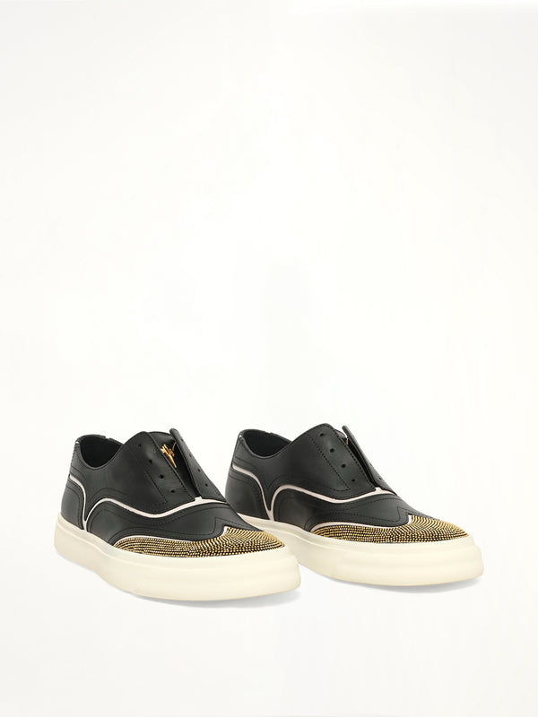 GZ Camoscio in Sneaker in Black