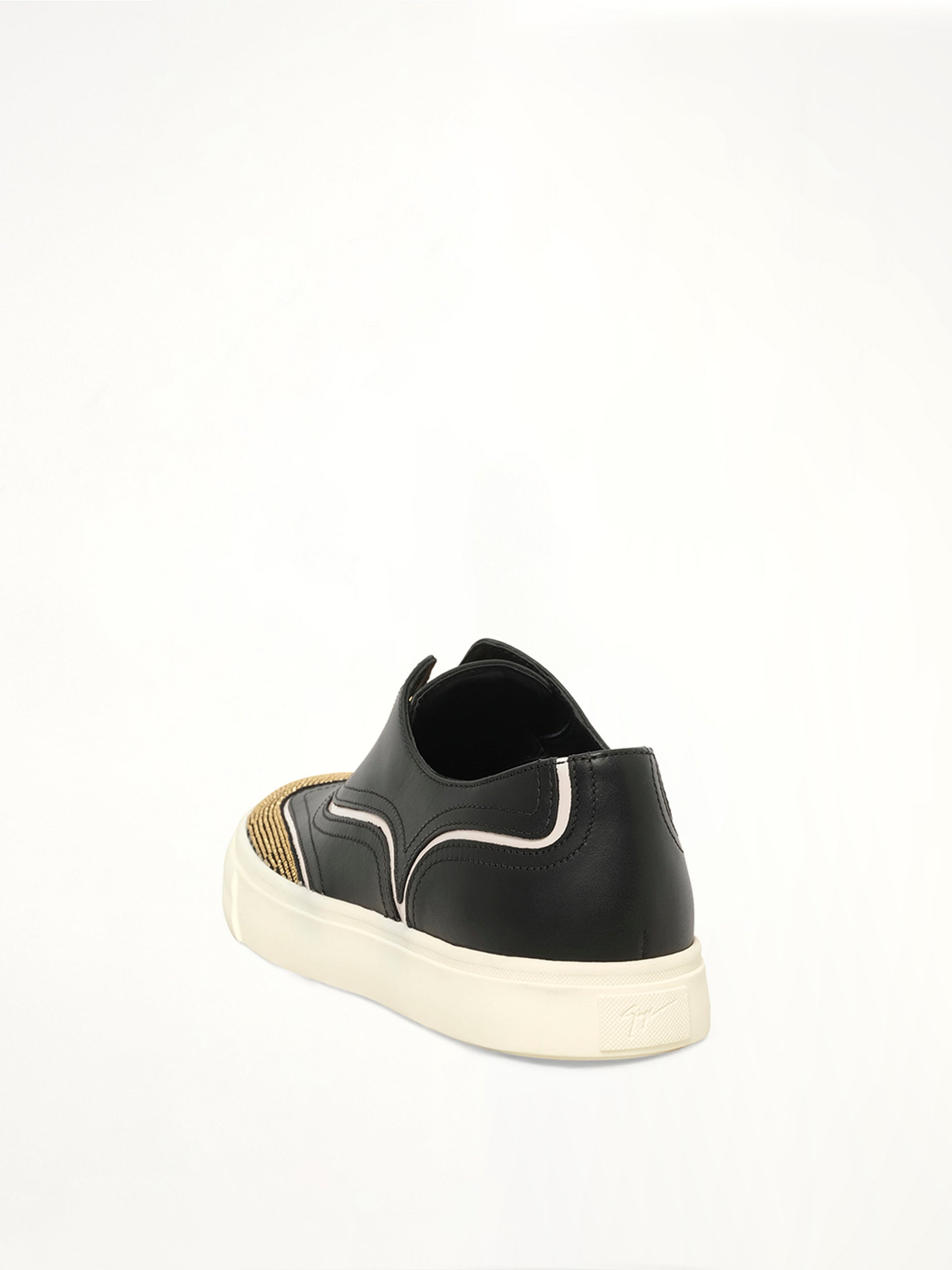 GZ Camoscio in Sneaker in Black
