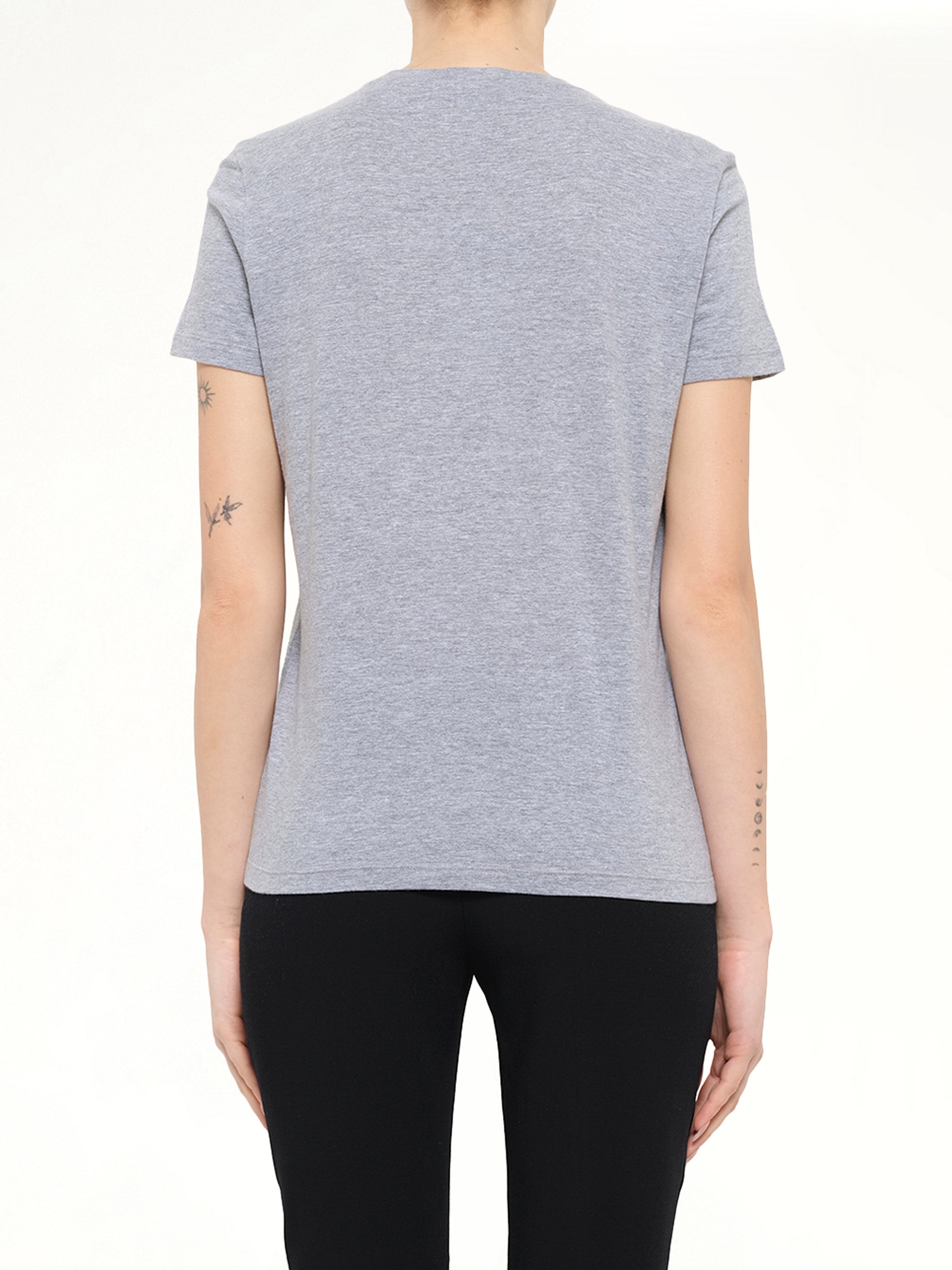 Alexander McQueen Ivy Jet T-Shirt in Grey