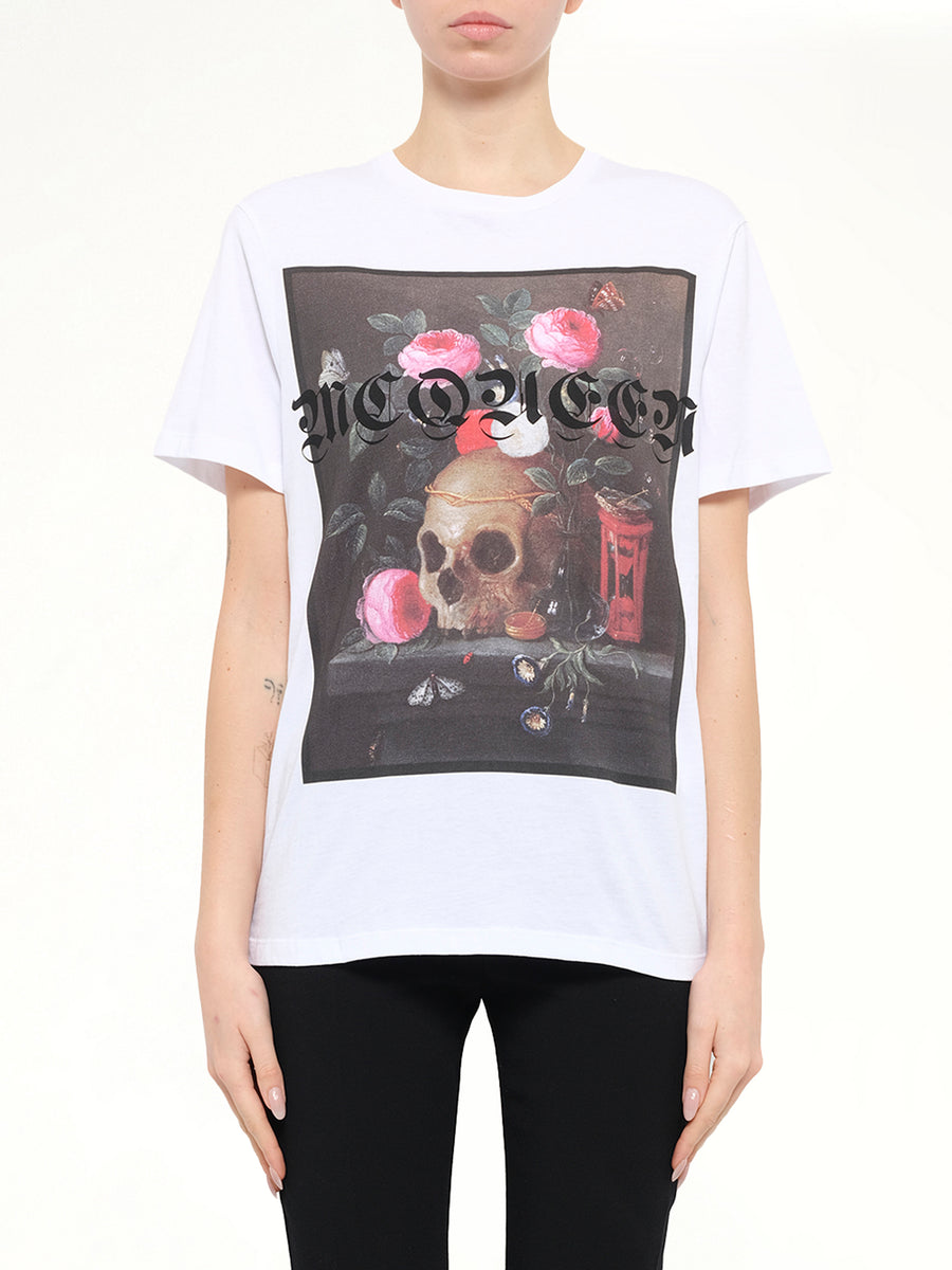 Alexander McQueen Still Life T-Shirt in White