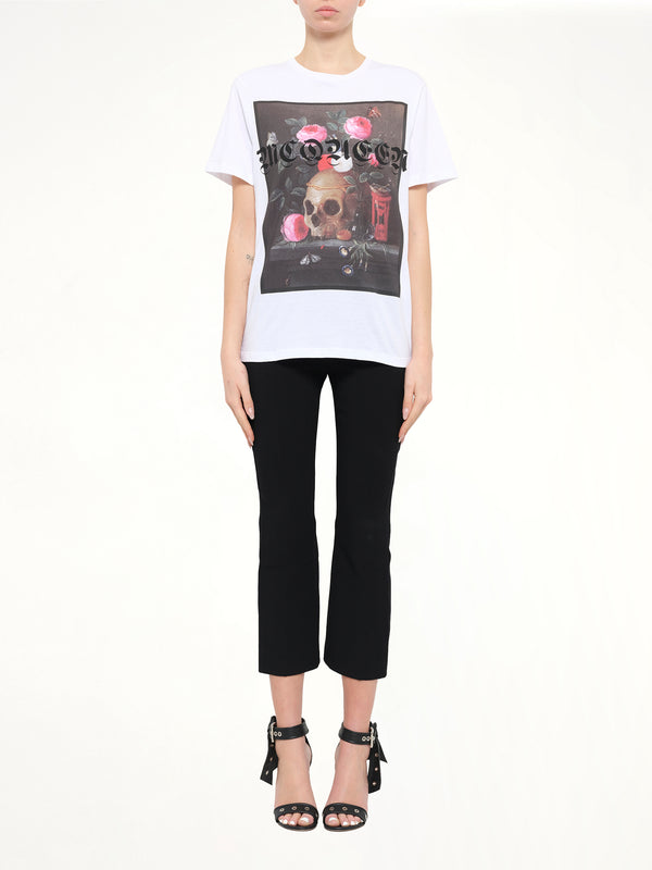 Alexander McQueen Still Life T-Shirt in White