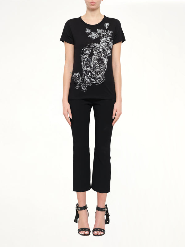 Alexander McQueen Skull T-Shirt in Black