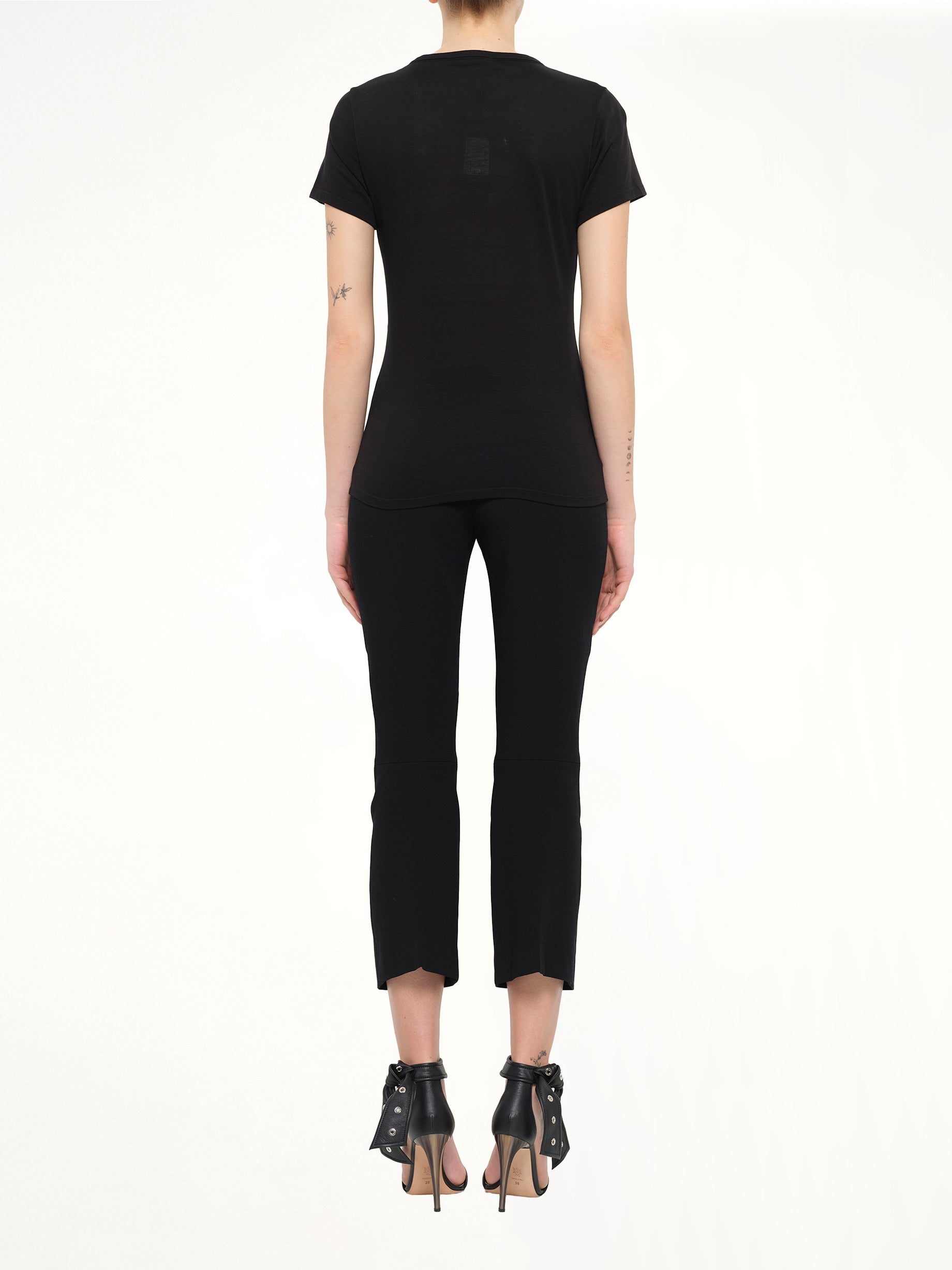 Alexander McQueen Skull T-Shirt in Black