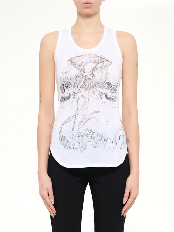 Alexander McQueen T-Shirt in White