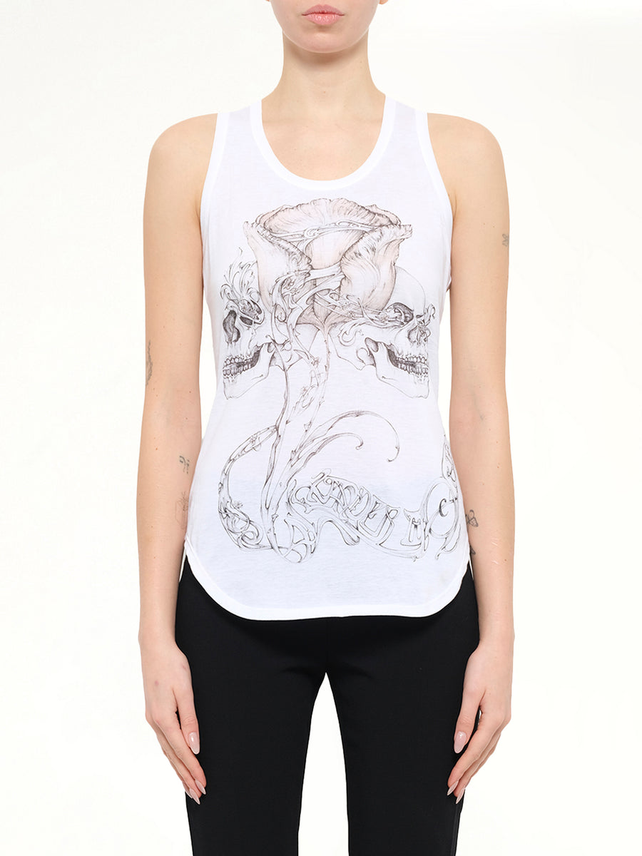 Alexander McQueen T-Shirt in White