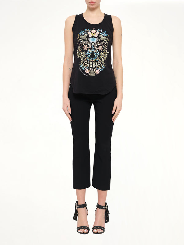 Alexander McQueen Obsidian Skull T-Shirt