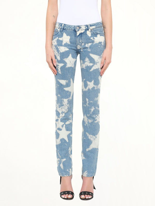 Denim Trousers in Blue
