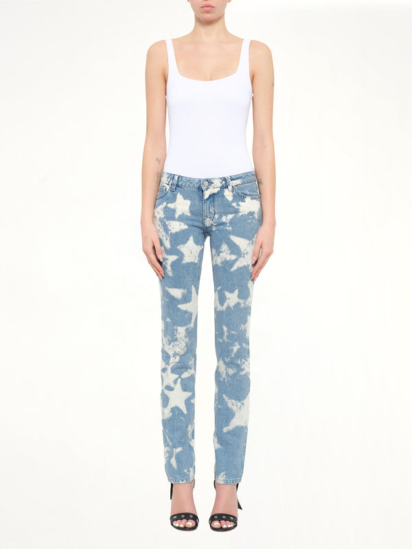 Denim Trousers in Blue