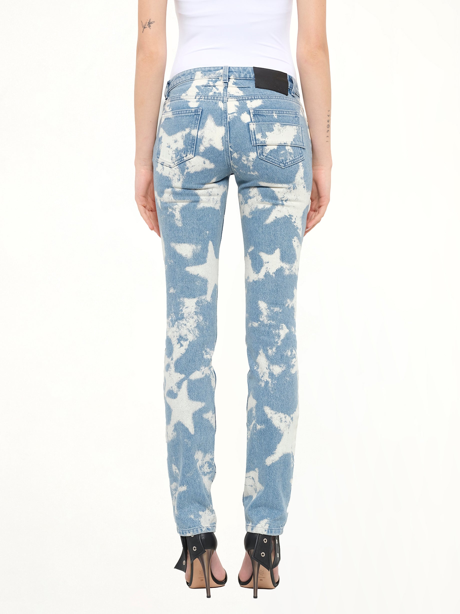 Denim Trousers in Blue
