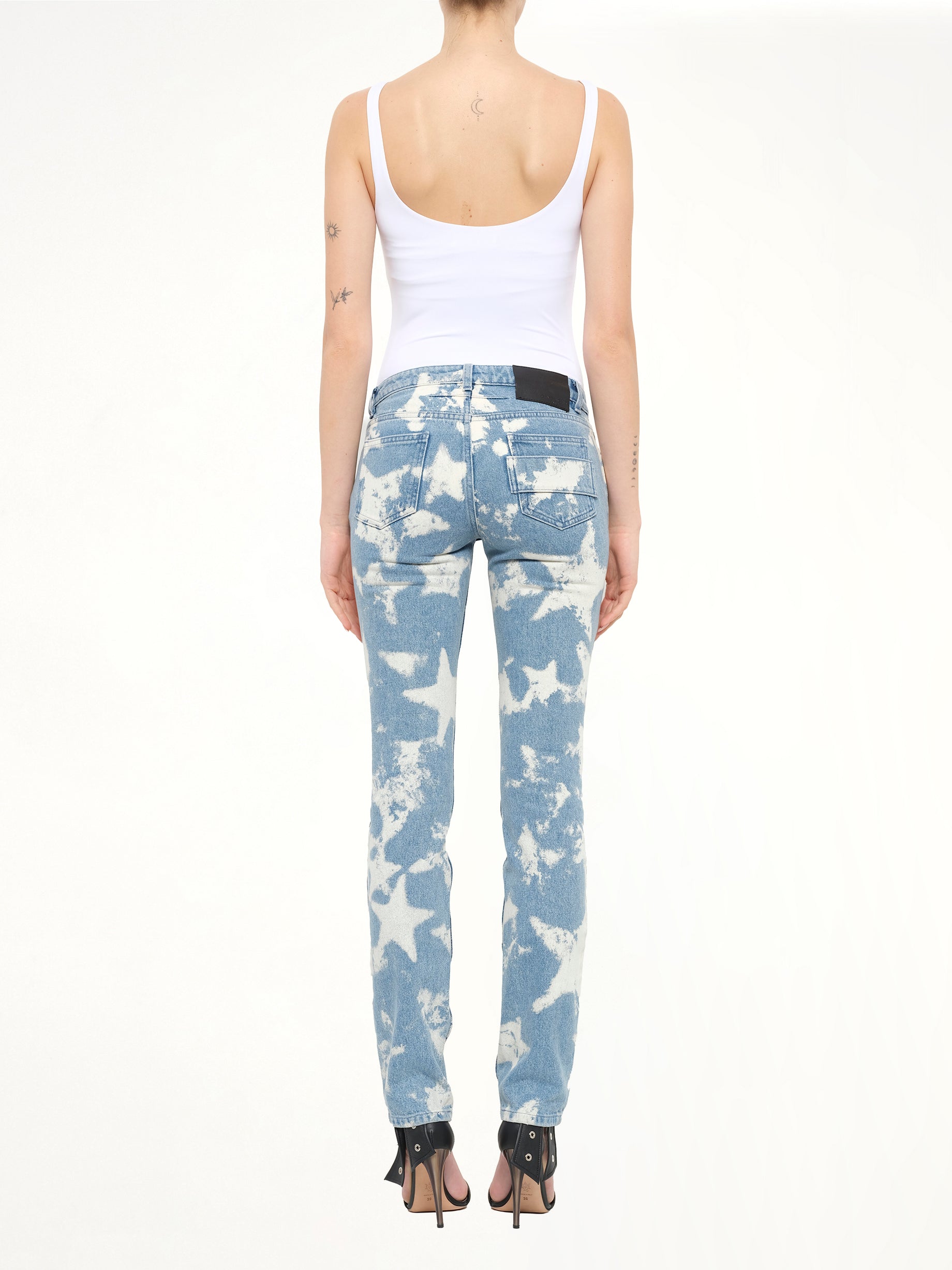 Denim Trousers in Blue