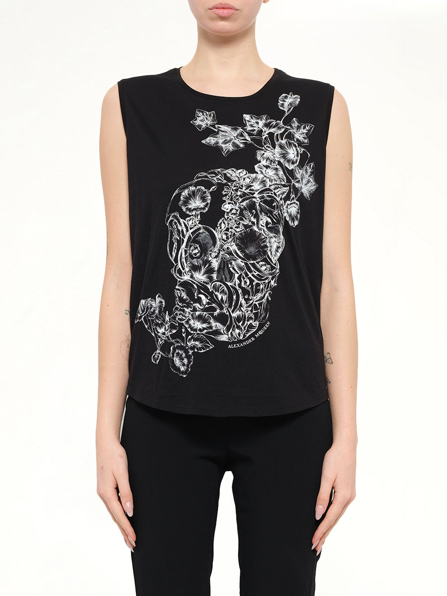 Life Skull T-Shirt in Black
