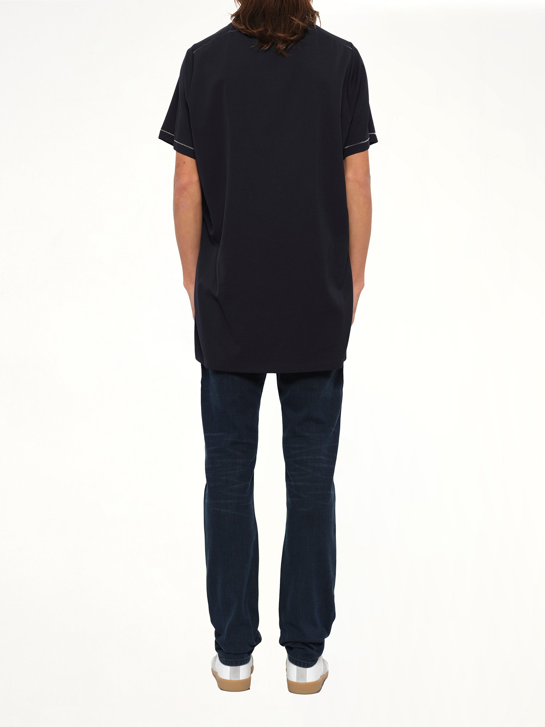 Logo T-Shirt in Navy