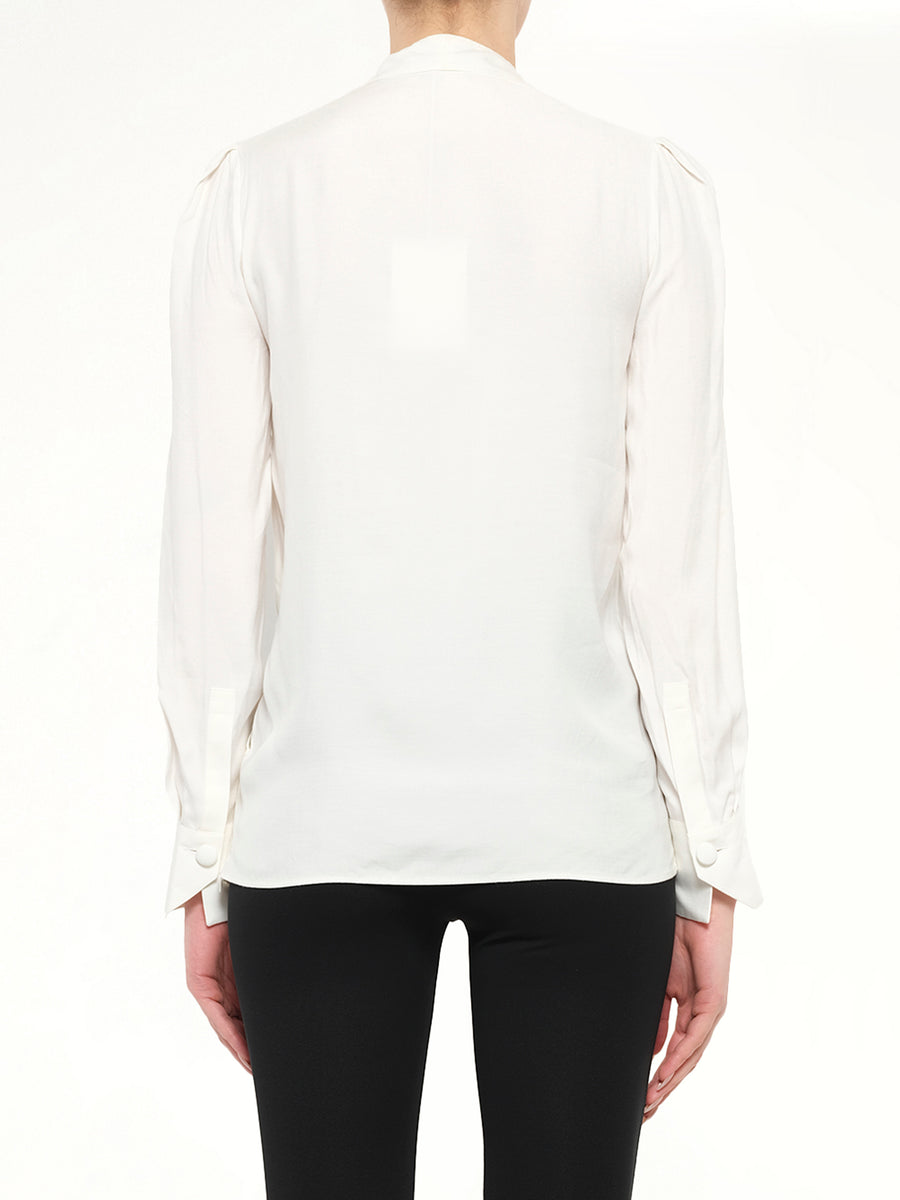 Long Sleeve Blouse in Natural