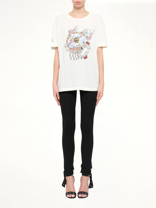 Masculine T-Shirt in White