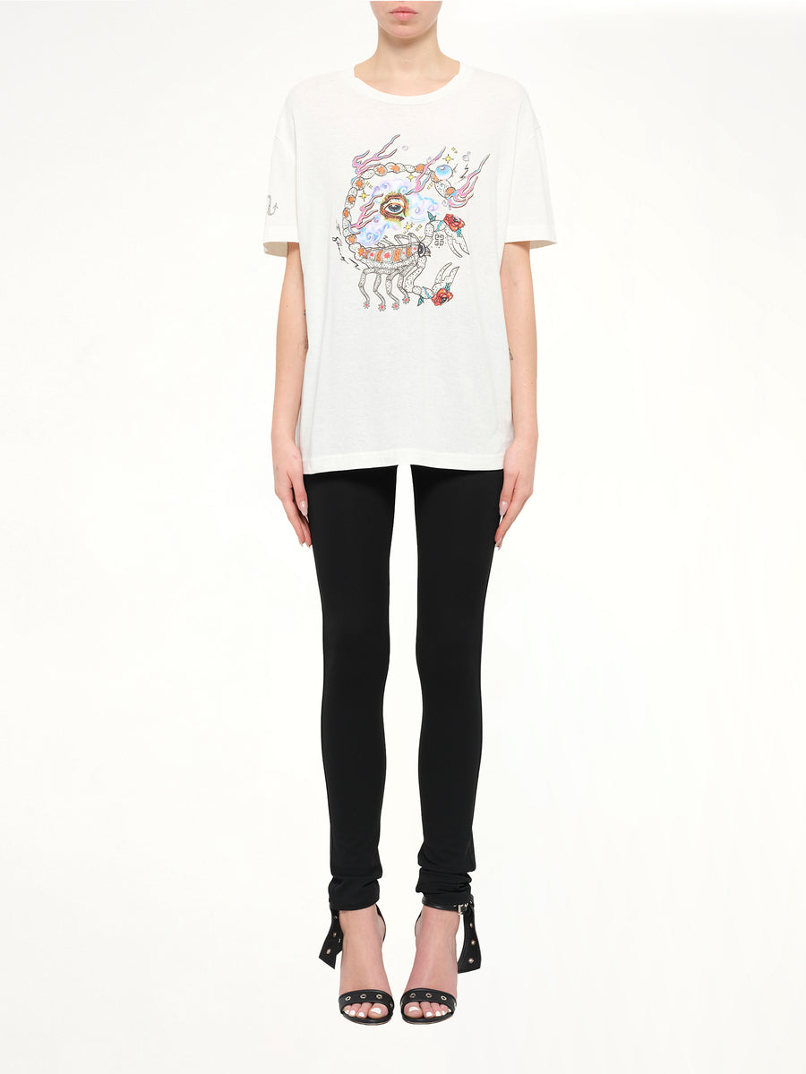 Masculine T-Shirt in White