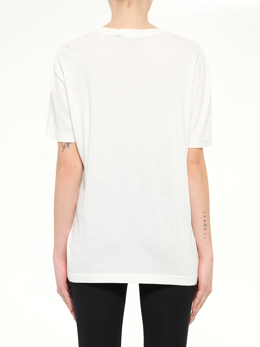 Masculine T-Shirt in White
