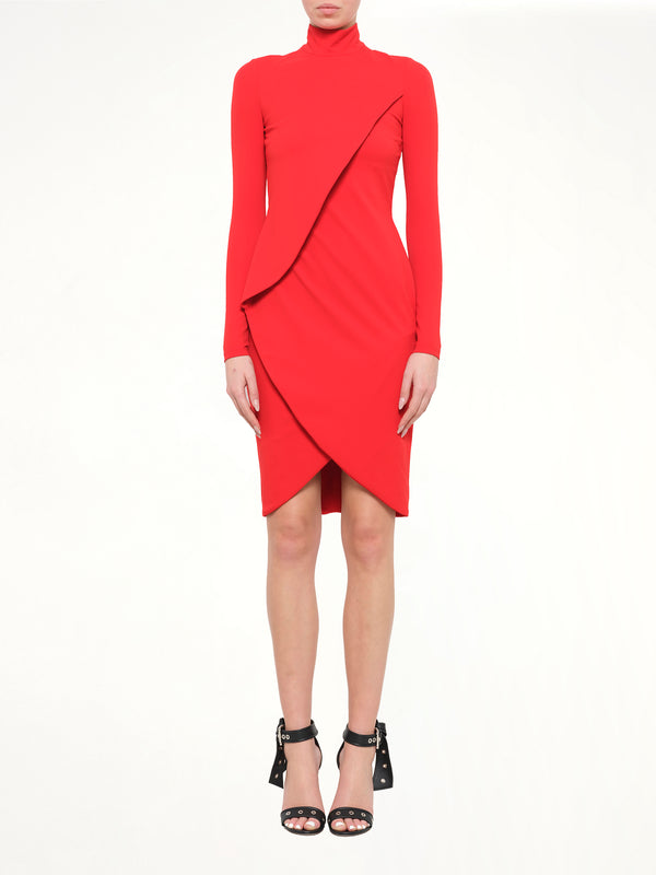 Podium Dress in Red