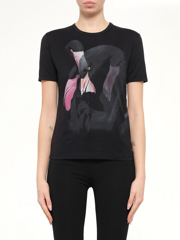 Podium Flamengo T-Shirts in Black