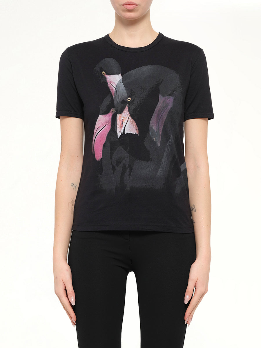 Podium Flamengo T-Shirts in Black