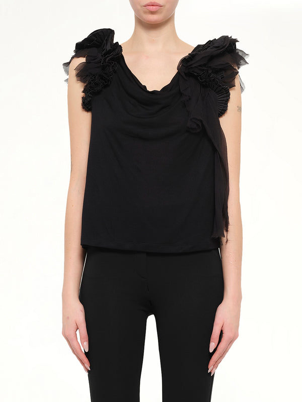 Sleeveless Top in Black