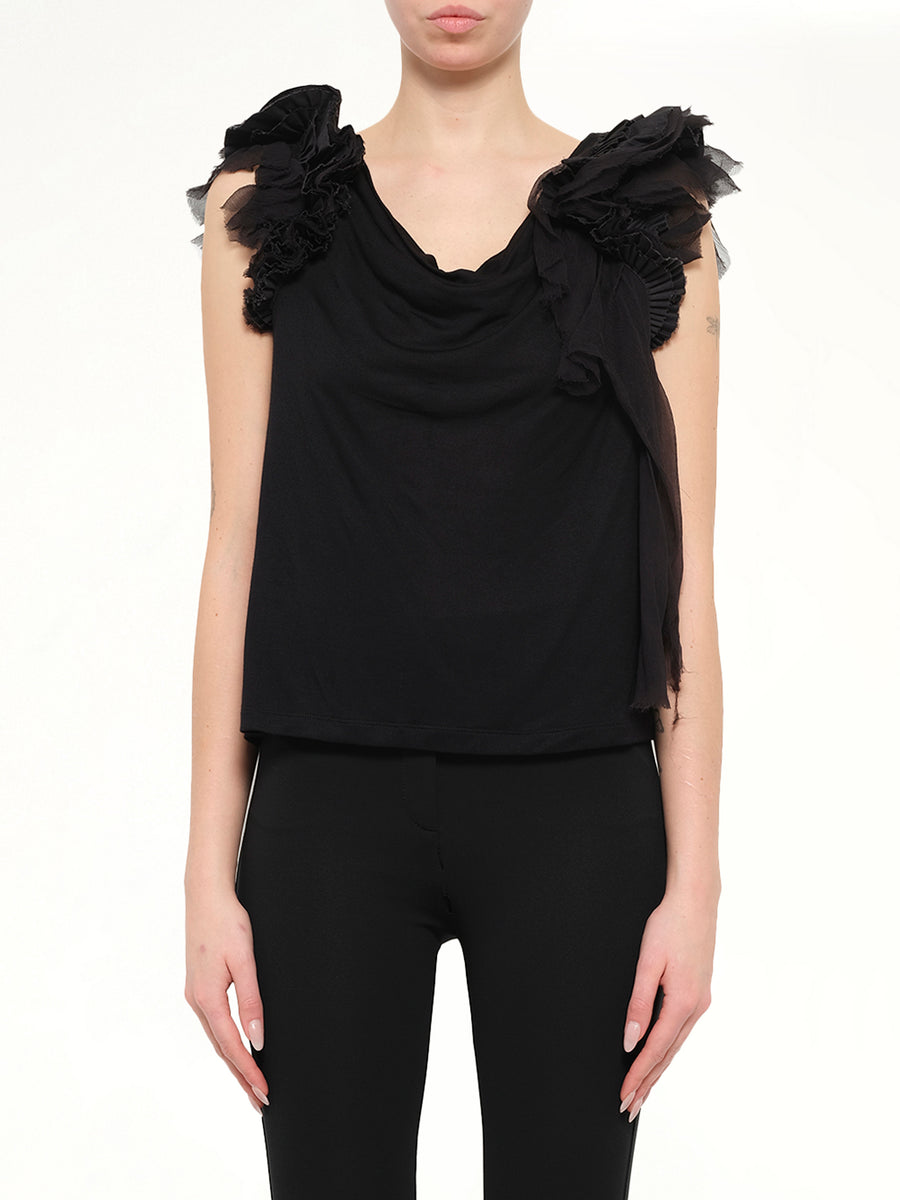 Sleeveless Top in Black