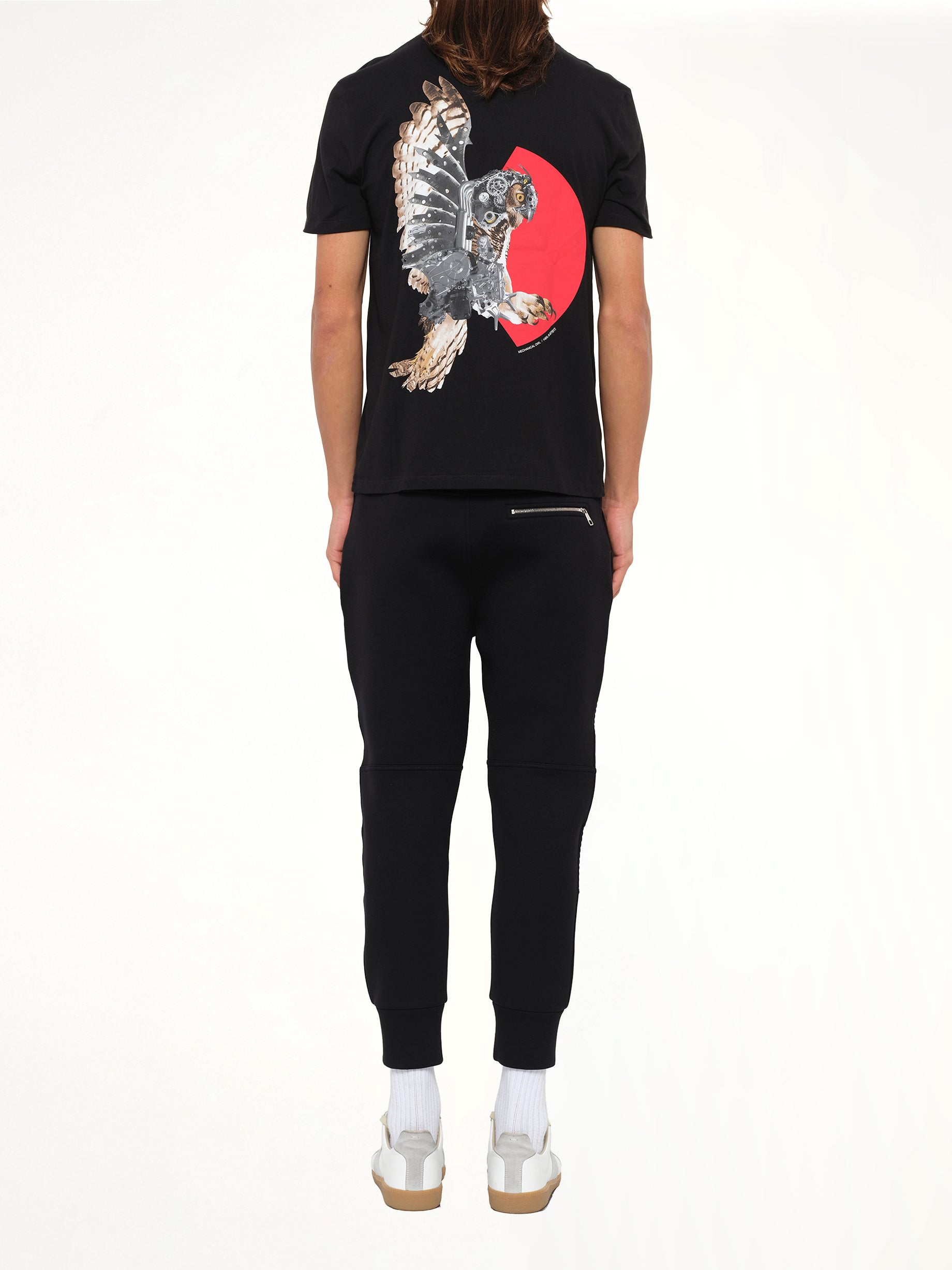 Owl T-Shirt in Black