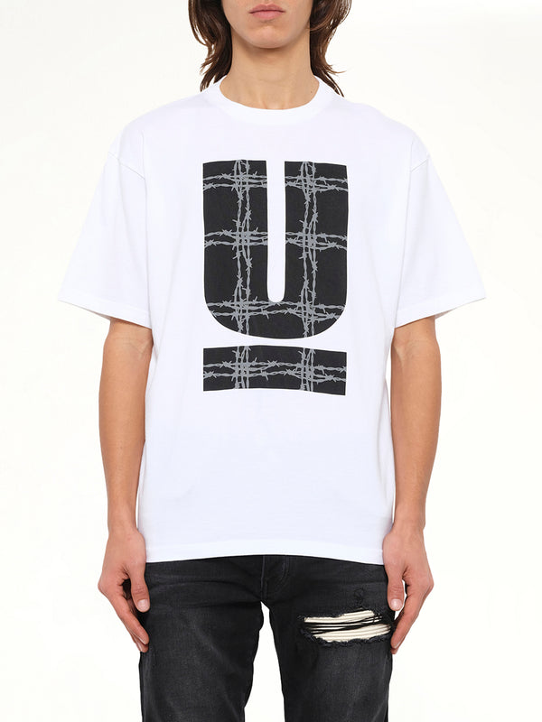 Barbed U T-Shirt in White