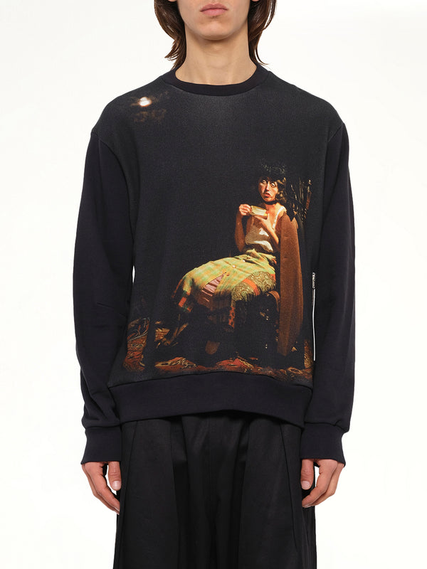 Cindy Sherman Sweatshirt in Charcoal