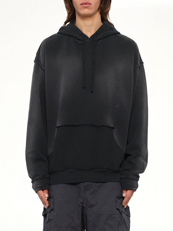 S-POCK-HOOD Hoodie in Black