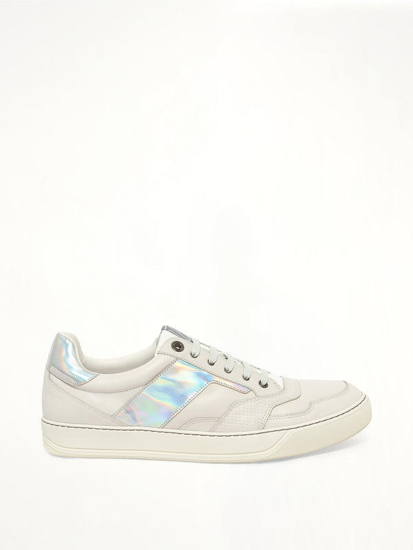 Low Sneaker in Silver