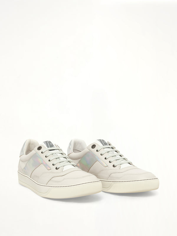 Low Sneaker in Silver