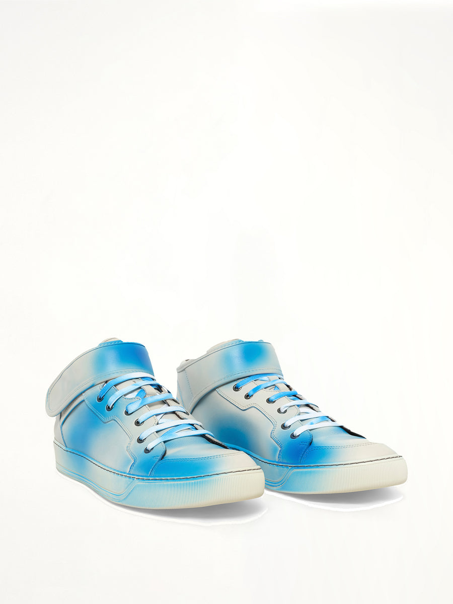 Midtop Velcro Sneaker in Ivory