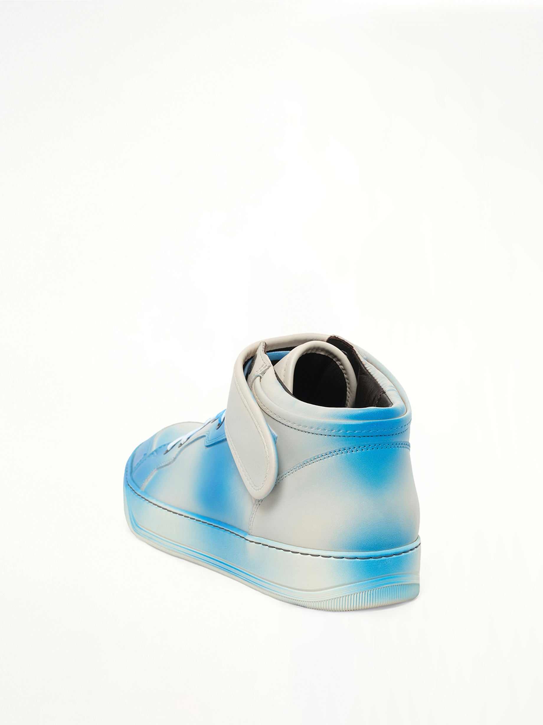 Midtop Velcro Sneaker in Ivory