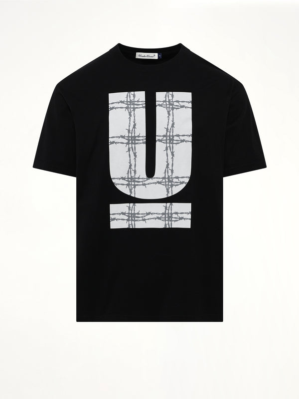 Barbed U T-Shirt in Black