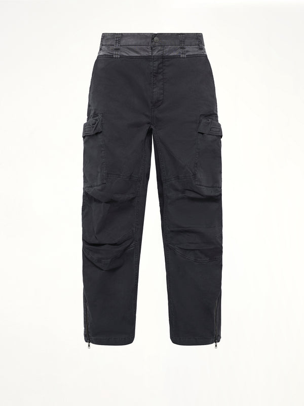P-DELLS Pants in Washed Black