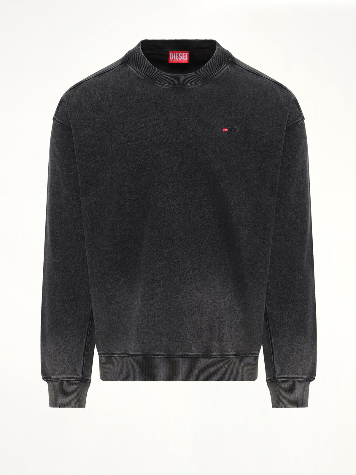 S-CROX Sweatshirt in Washed Black