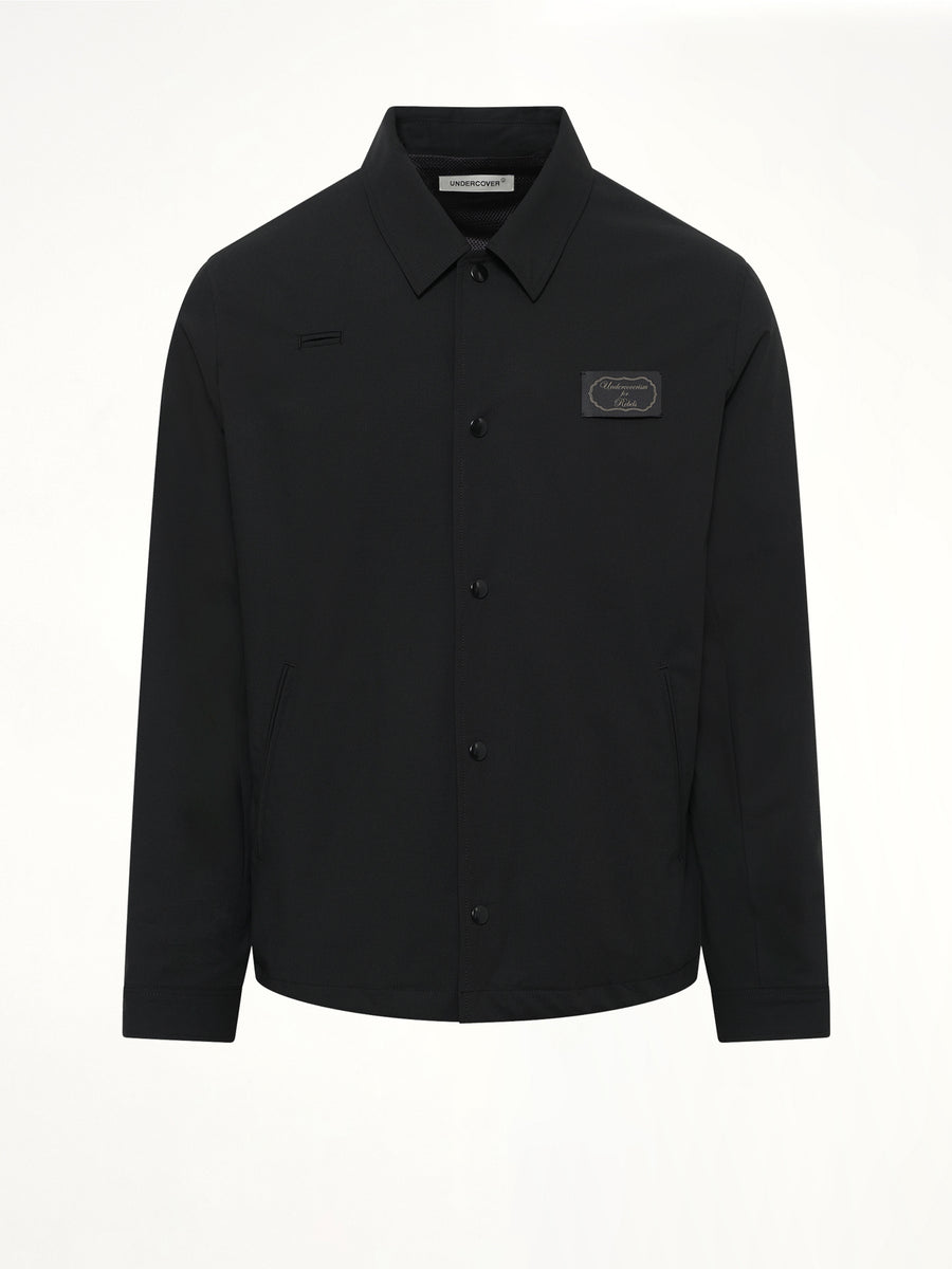 Undercoverism for Rebels Coach Jacket in Black