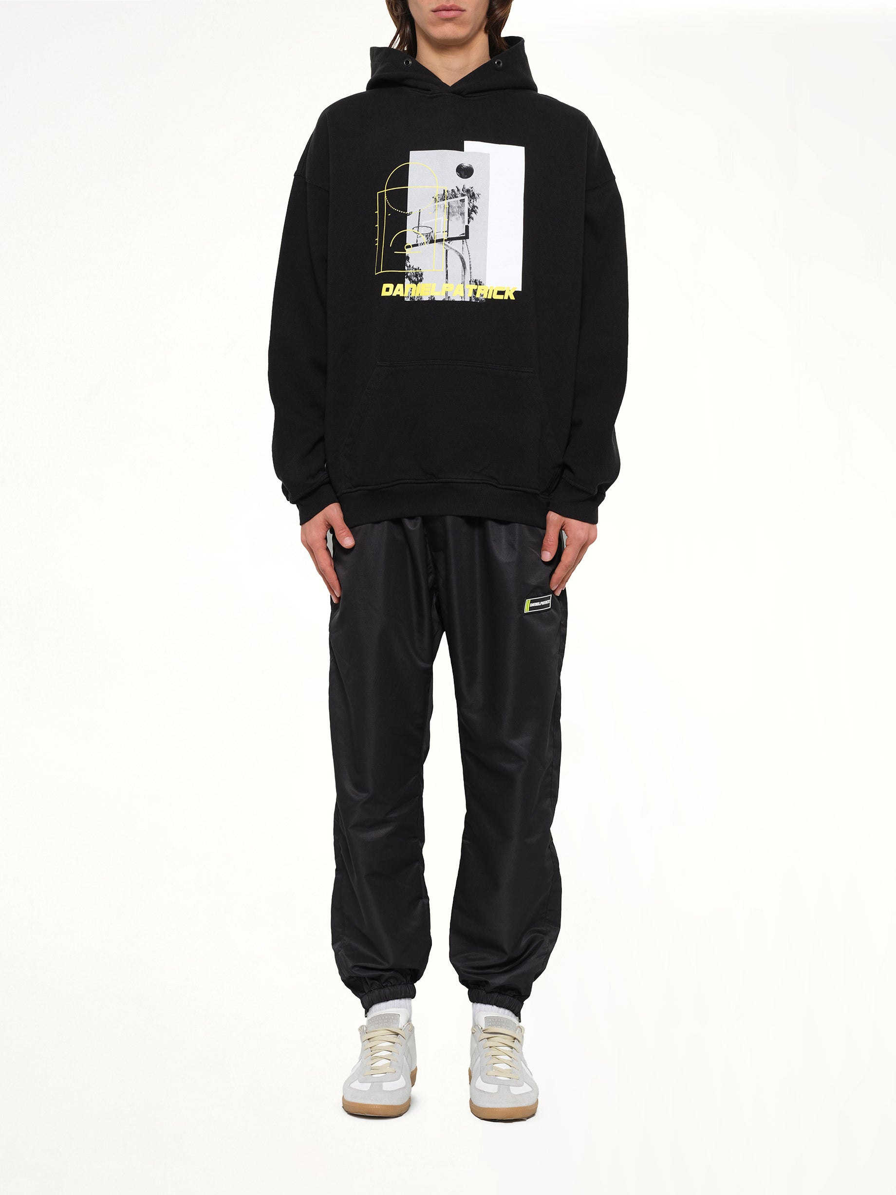 94 B-Ball Hoodie in Black