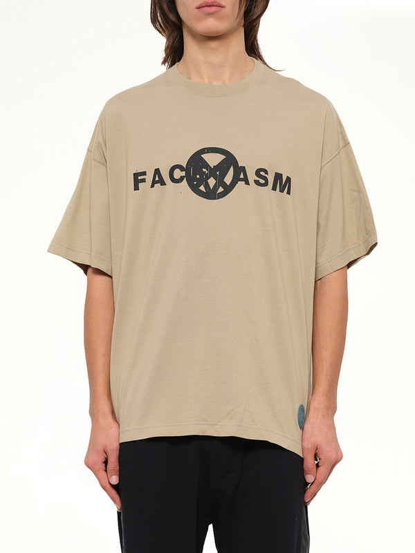Anarchy Big T-Shirt in Beige