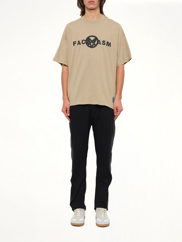 Anarchy Big T-Shirt in Beige