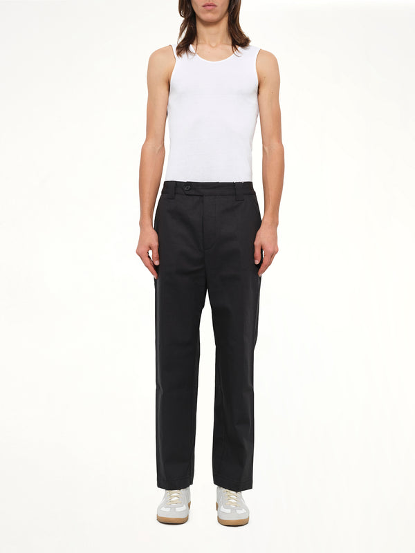 Cropped Pants in Black