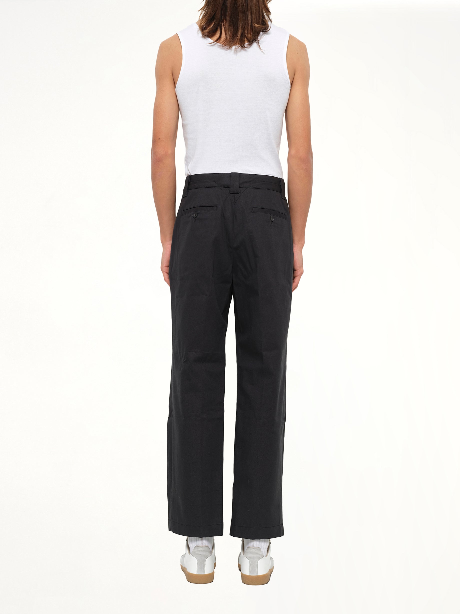 Cropped Pants in Black