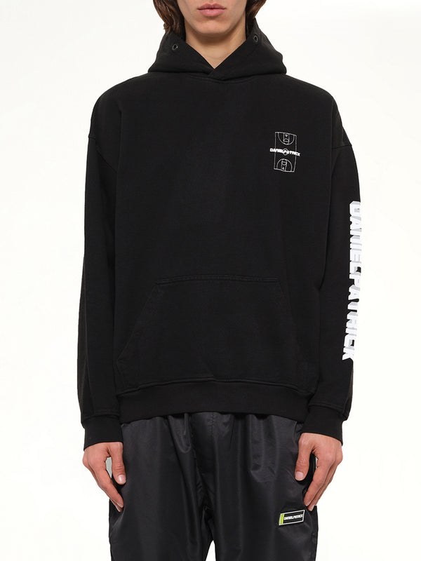 DP Court Hoodie in Black