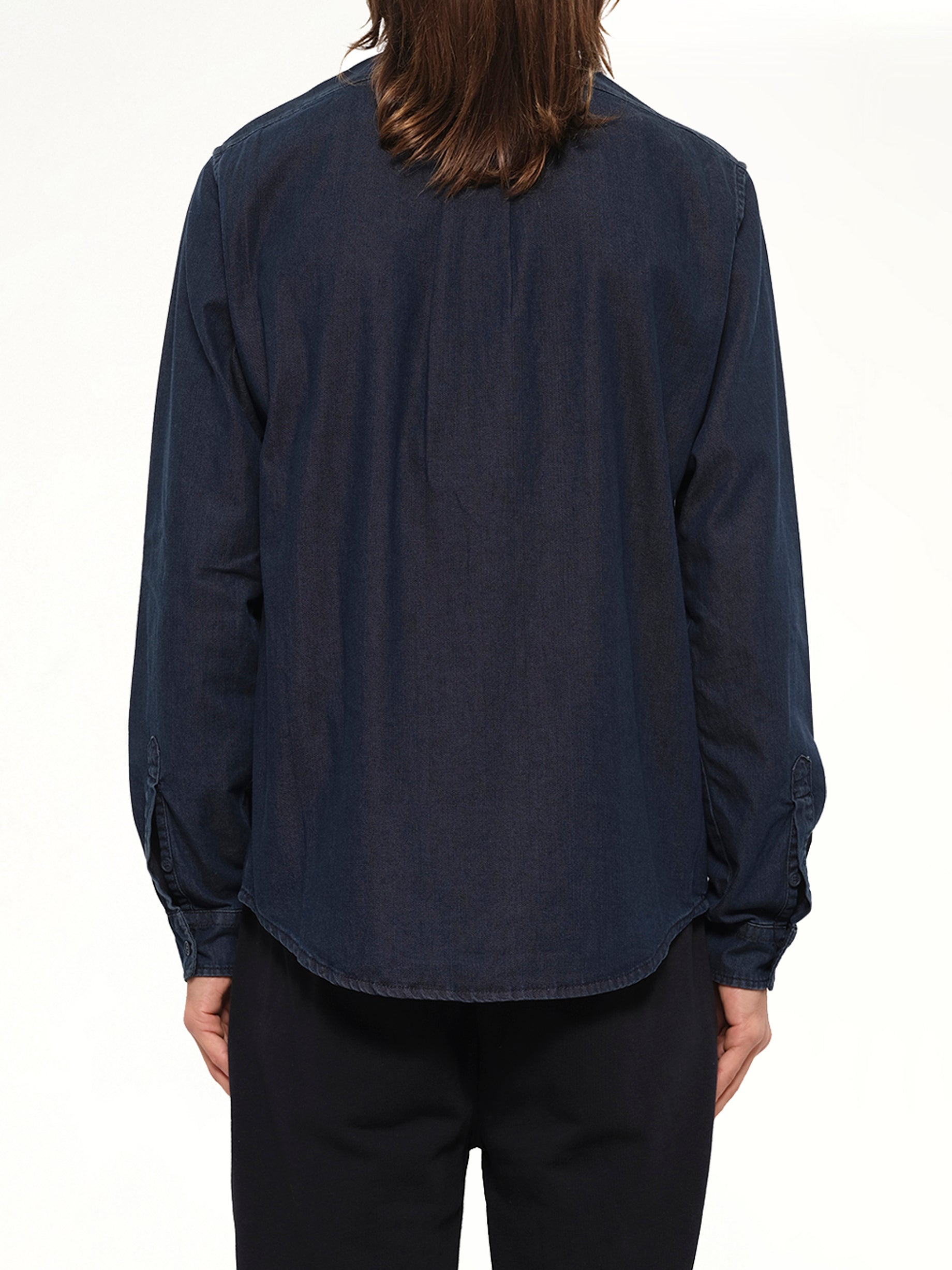Denim Tiger Shirt in Navy