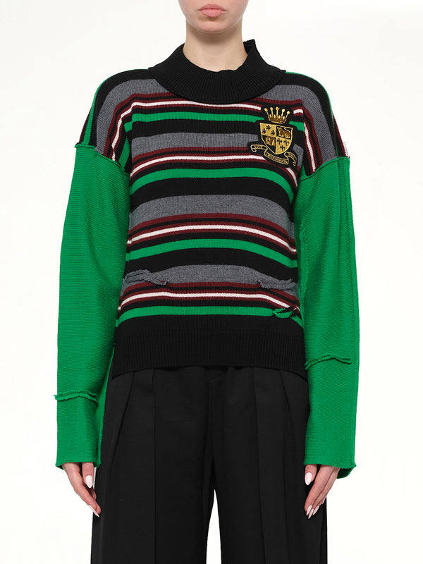 Stripe Knit in Emerald